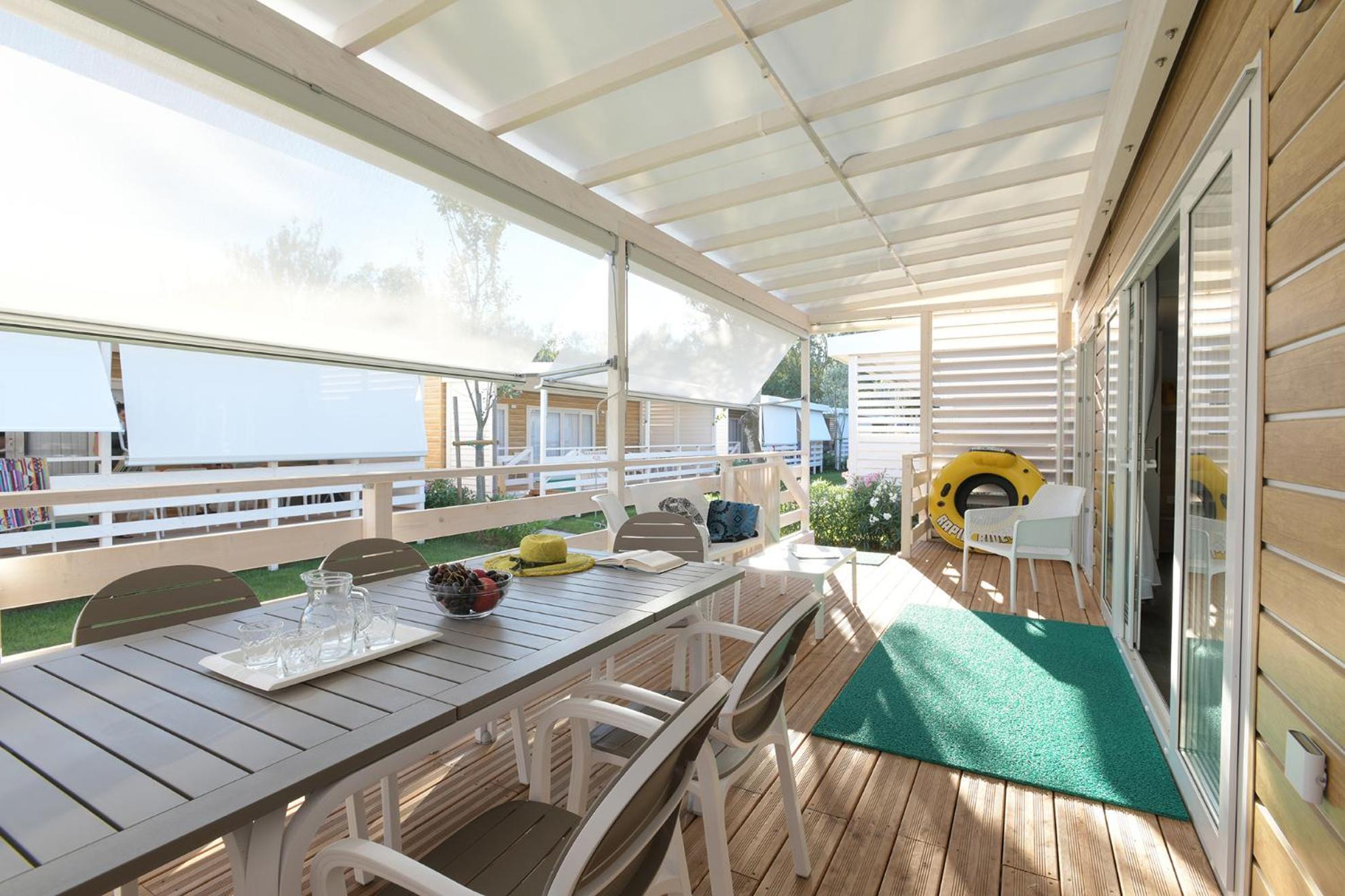 Isamar Holiday Village Ca Lino 外观 照片 A 3D rendering of a balcony