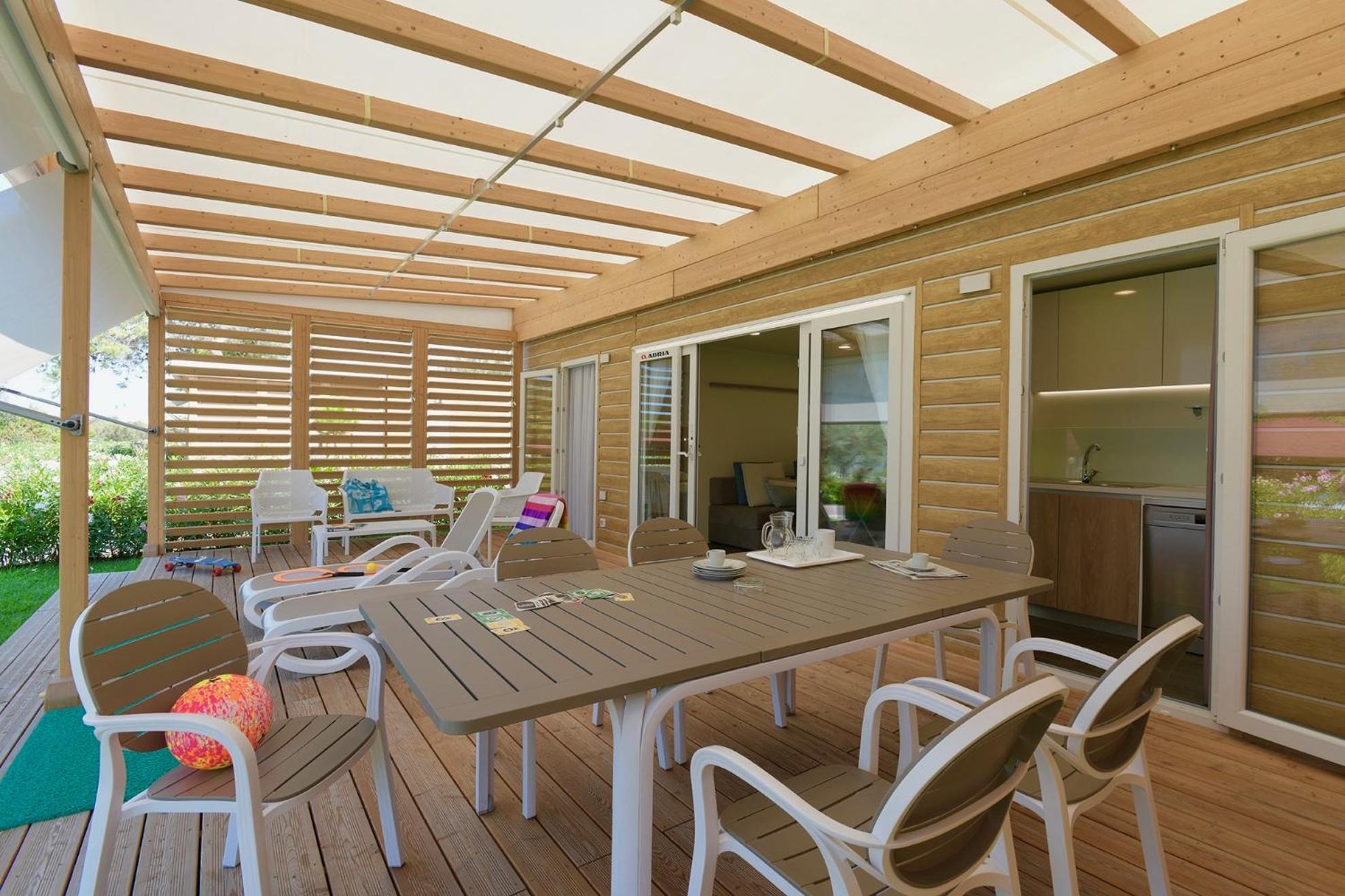 Isamar Holiday Village Ca Lino 外观 照片 3D rendering of a patio